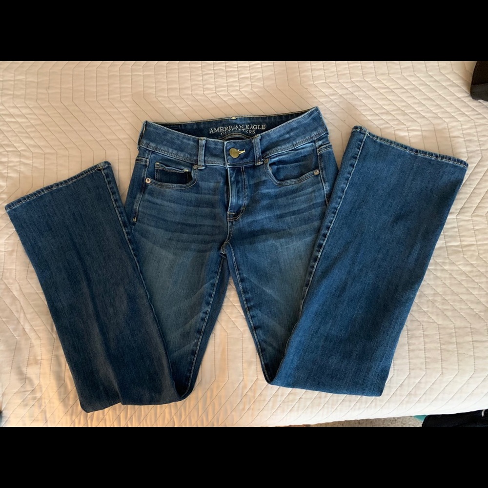 American Eagle Kick Boot Super Stretch Jeans